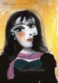Retrato Dora Maar 8 1937 cubismo Pablo Picasso